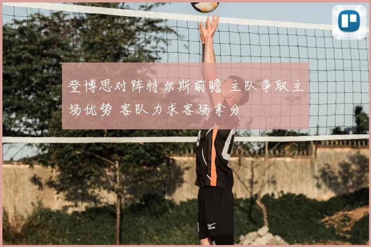 登博思对阵特尔斯前瞻 主队争取主场优势 客队力求客场拿分